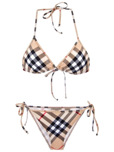 burberry bikini look alike|burberry one shoulder swimsuit.